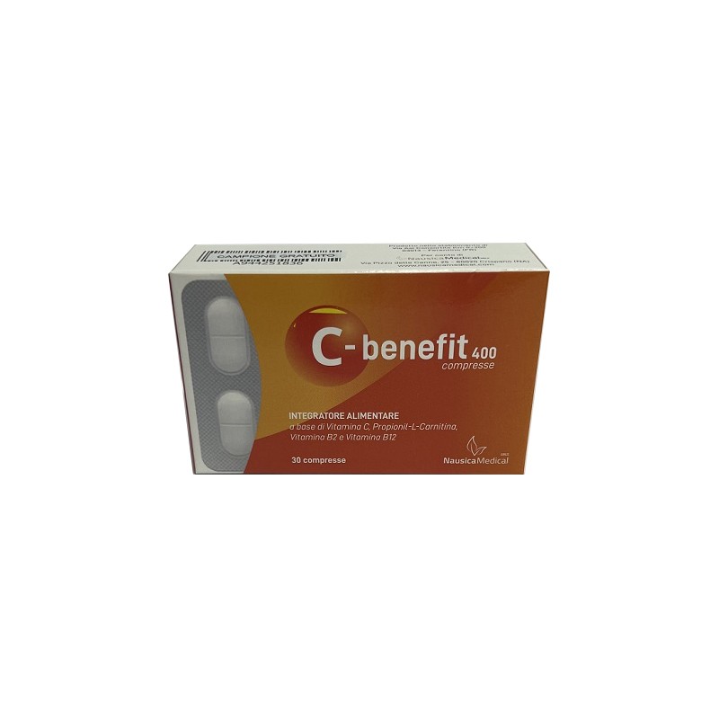 C Benefit 400 Integratore per Stess e Stanchezza 30 Compresse C Benefit 400 Integratore per Stess e Stanchezza 30 Compresse