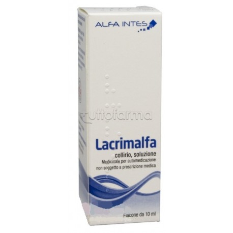 Lacrimalfa Collirio Monodose Idratante 20 Flaconi Monodose 0,5 ml Lacrime Artificiali