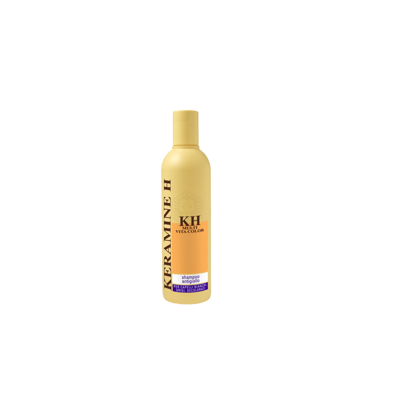 Keramine H Multivita Color Shampoo Antigiallo per Capelli Tinti 300ml