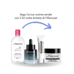 Dr. Fillermast Kit Notte Antietà. Detergente, Siero, Contorno Occhi e Crema Anti Rughe 4 Pezzi Dr. Fillermast Kit Notte Antietà. Detergente, Siero, Contorno Occhi e Crema Anti Rughe 4 Pezzi