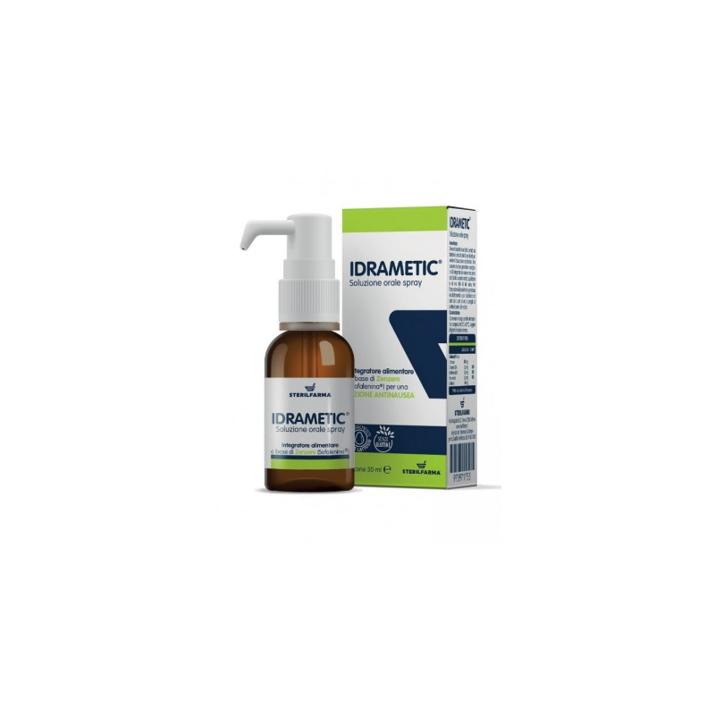 Idrametic Integratore per la Nausea Spray 30ml Idrametic Integratore per la Nausea Spray 30ml