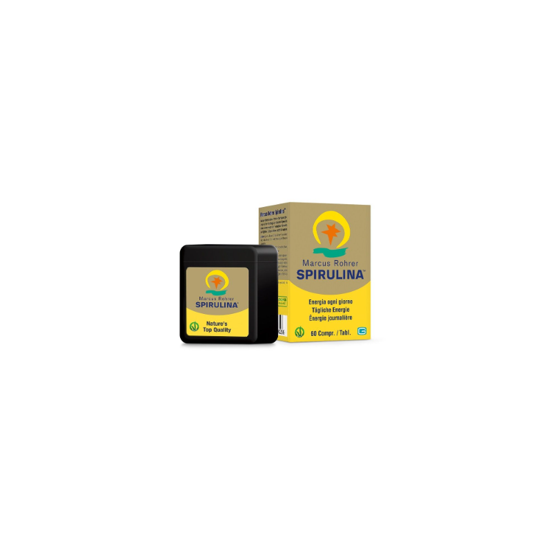 Marcus Rohrer Spirulina Integratore Ricostituente 60 Compresse Marcus Rohrer Spirulina Integratore Ricostituente 60 Compresse