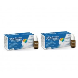 Vitalmix Energia Mente per Memoria e Concentrazione Confezione Doppia 24 Flaconcini