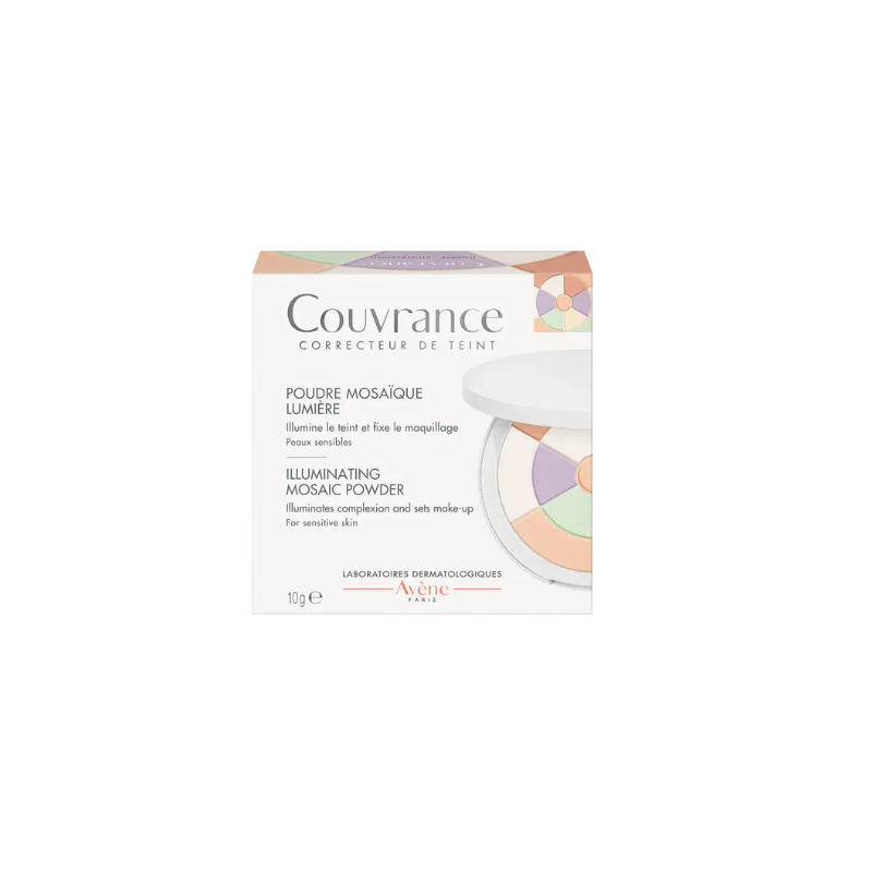 Avene Couvrance Cipria Mosaico Luminosità per Viso 1 Pezzo 10g Avene Couvrance Cipria Mosaico Luminosità per Viso 1 Pezzo 10g