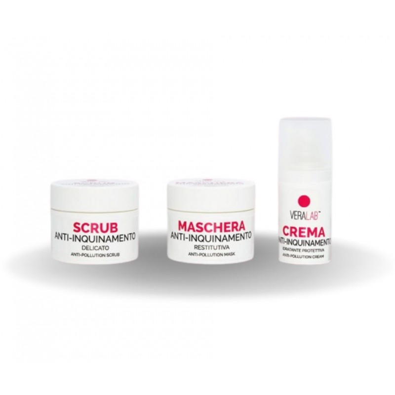 Veralab Antipollution Squad Kit Pelle Purificata 3 Pezzi Veralab Antipollution Squad Kit Pelle Purificata 3 Pezzi
