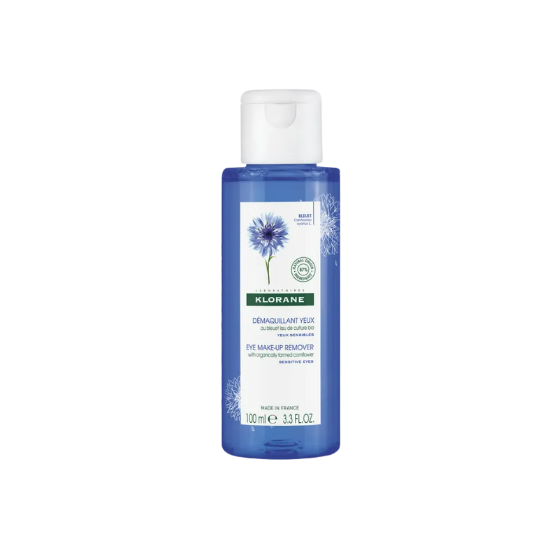 Klorane Struccante Occhi Sensibili Fiordaliso Bio 100ml