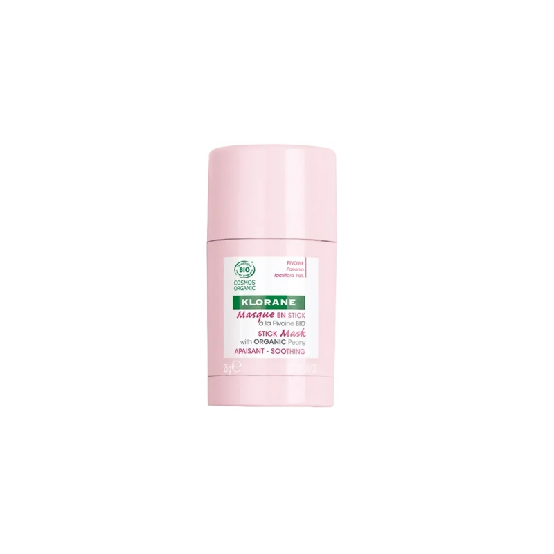 Klorane Maschera Stick alla Peonia Pelle Secca e Sensibile 25g Klorane Maschera Stick alla Peonia Pelle Secca e Sensibile 25g