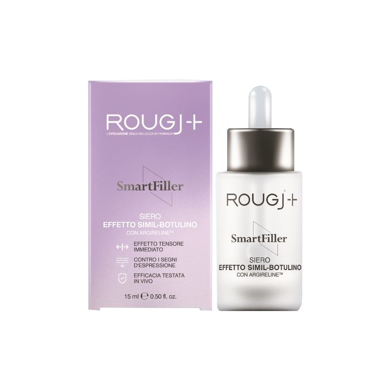 Rougj Smartfiller Siero Effetto Tensore Rimpolpante per Viso 15ml Rougj Smartfiller Siero Effetto Tensore Rimpolpante per Viso 15ml