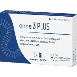 Enne 3 Plus Integratore Ricostituente 20 Capsule Enne 3 Plus Integratore Ricostituente 20 Capsule