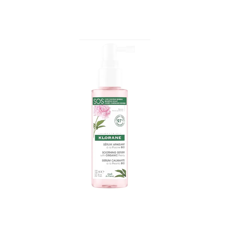 Klorane Siero Sos Peonia Spray Lenitivo per Capelli 100ml Klorane Siero Sos Peonia Spray Lenitivo per Capelli 100ml