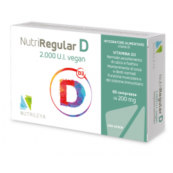 Nutriregular D Integratore di Vitamina D 60 Compresse Nutriregular D Integratore di Vitamina D 60 Compresse