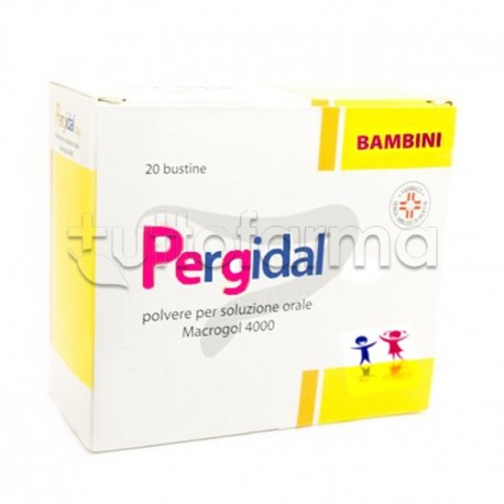Pergidal bambini 3,6 g per stitichezza infantile bustine monodose Pergidal bambini 3,6 g per stitichezza infantile bustine monodose