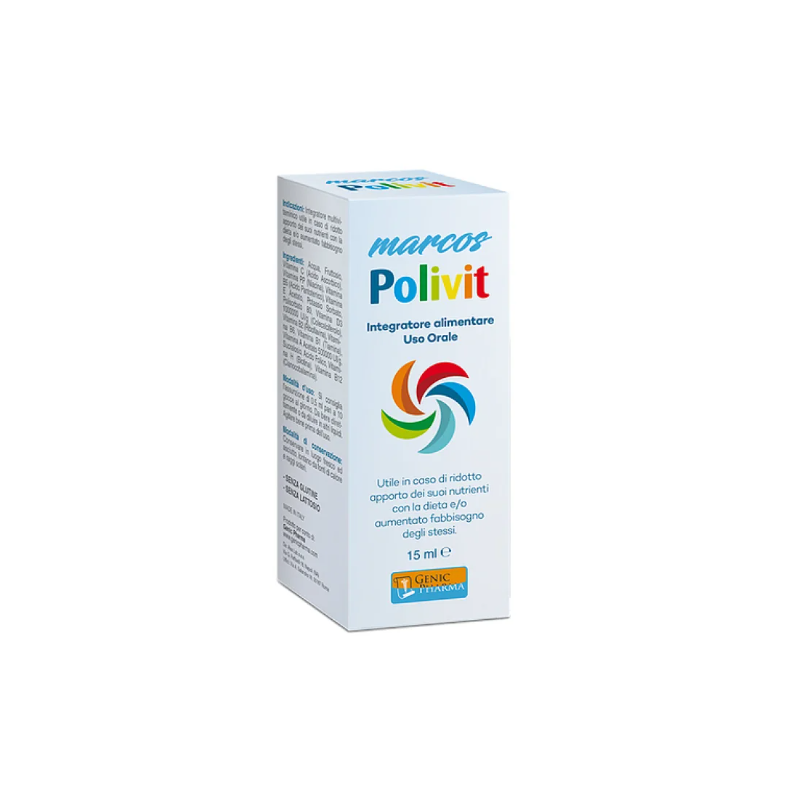 Marco Polivit Integratore Multivitaminico Energizzante 15ml Marco Polivit Integratore Multivitaminico Energizzante 15ml