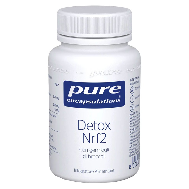 Pure Encapsulations Detox NRF2 Integratore Ricostituente 30 Capsule