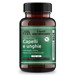Sanavita Capelli e Unghie Integratore per Unghie e Capelli 120 Compresse Sanavita Capelli e Unghie Integratore per Unghie e Capelli 120 Compresse