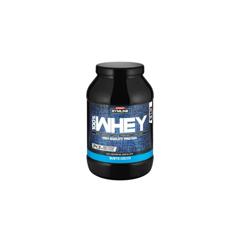 Enervit Gymline 100% Whey Proteine Sportivi Gusto Cocco 900g
