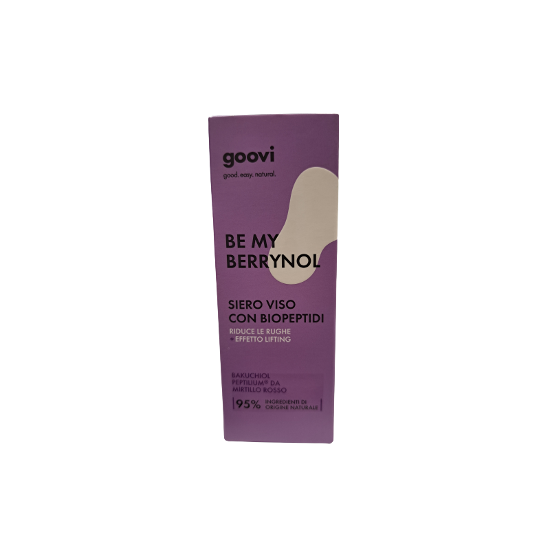scatola Goovi Be My Berrinol Siero Viso Antirughe e Antietà 30ml
