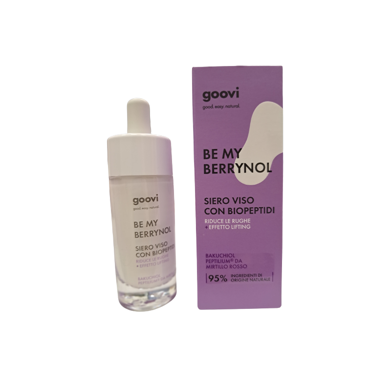 Goovi Be My Berrinol Siero Viso Antirughe e Antietà 30ml