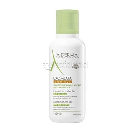 A Derma Exomega Latte Emolliente Pelli Secche 400 Ml A Derma Exomega Latte Emolliente Pelli Secche 400 Ml