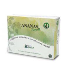 Benoit Ananas Integratore per Gambe e Circolazione 60 Compresse Benoit Ananas Integratore per Gambe e Circolazione 60 Compresse
