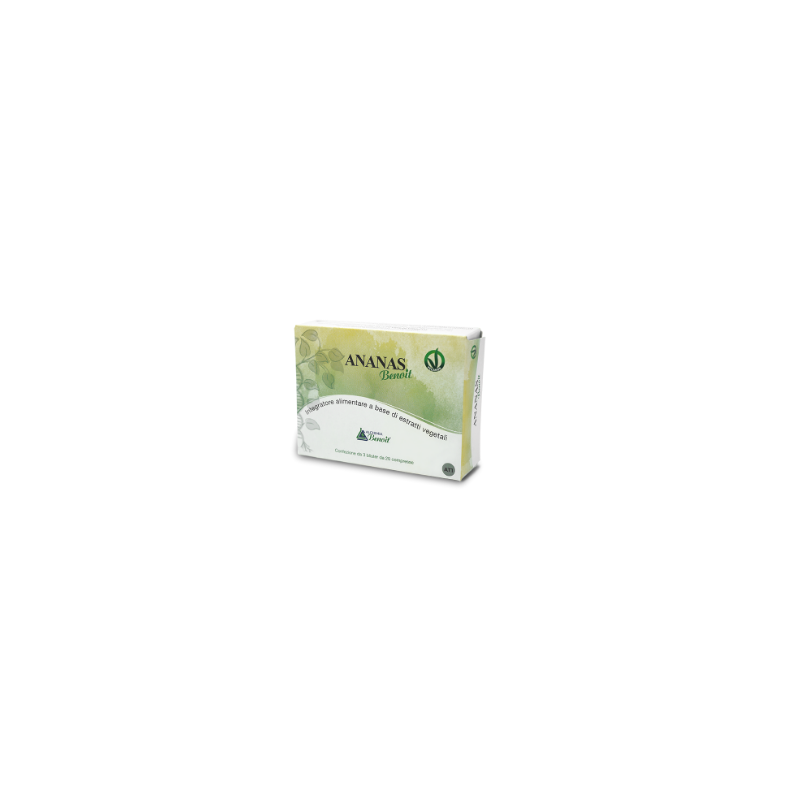 Benoit Ananas Integratore per Gambe e Circolazione 60 Compresse