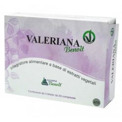 Benoit Valeriana Integratore per Stress 60 Compresse Benoit Valeriana Integratore per Stress 60 Compresse