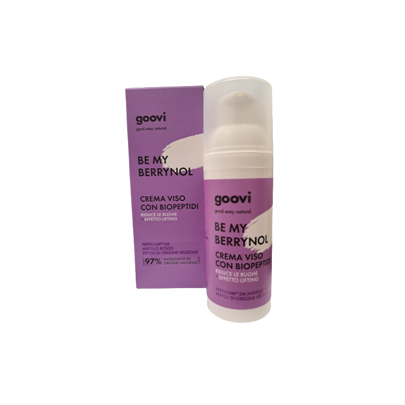Goovi Be My Berrinol Crema Viso Antirughe e Antietà 50ml Goovi Be My Berrinol Crema Viso Antirughe e Antietà 50ml