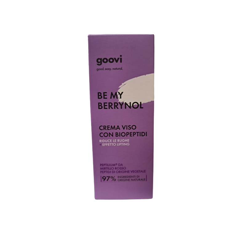 Goovi Be My Berrinol Crema Viso Antirughe e Antietà 50ml Goovi Be My Berrinol Crema Viso Antirughe e Antietà 50ml