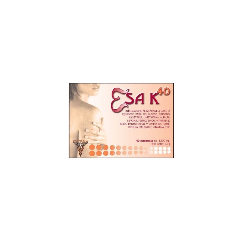 Esa K 40 Integratore per la Pelle 40 Compresse