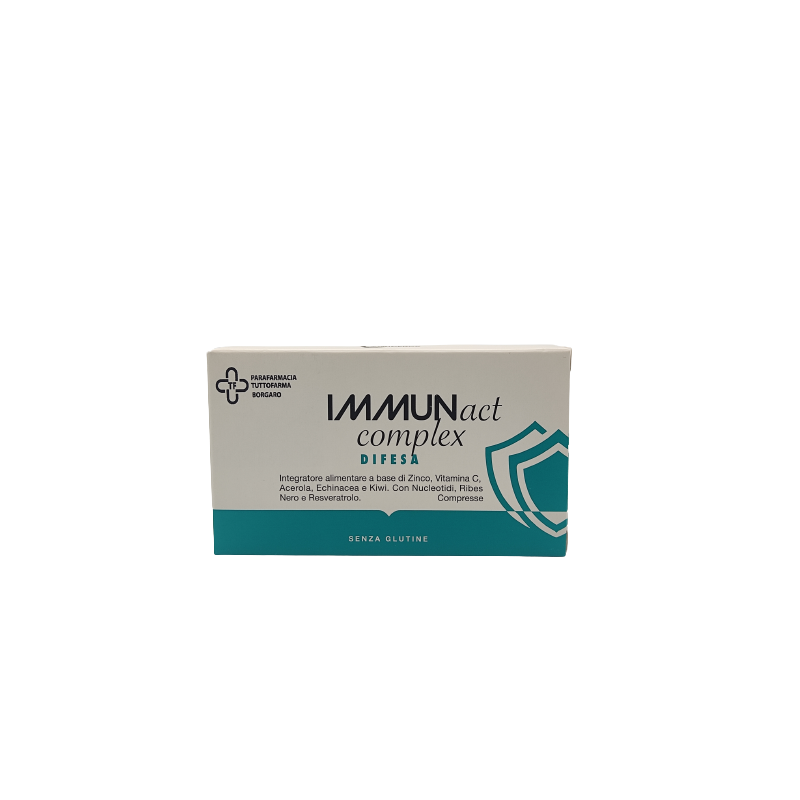 Immunact Complex Difesa Integratore per Sistema Immunitario 20 Compresse Immunact Complex Difesa Integratore per Sistema Immunitario 20 Compresse