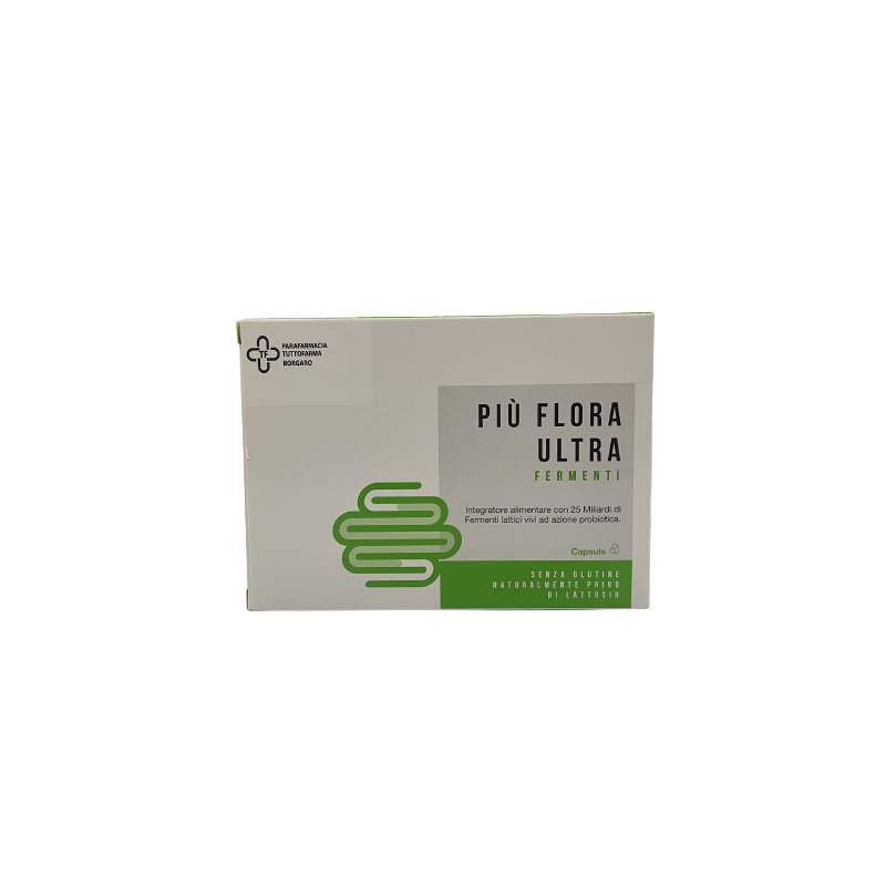 FPR Più Flora Ultra Integratore Fermenti Lattici per Diarrea 10 Capsule FPR Più Flora Ultra Integratore Fermenti Lattici per Diarrea 10 Capsule