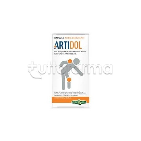 Erba Vita Artidol Capsule Integratore per Ossa e Cartilagini 60 Capsule Erba Vita Artidol Capsule Integratore per Ossa e Cartilagini 60 Capsule