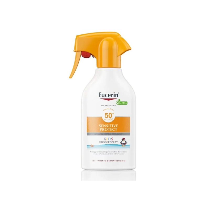 Eucerin Sun Sensitive Protect Kids Spray Solare Bambini SPF50+ 300ml Eucerin Sun Sensitive Protect Kids Spray Solare Bambini SPF50+ 300ml