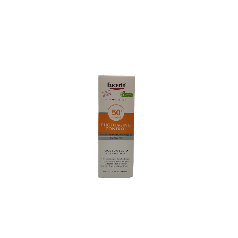 Eucerin Sun Fluid Anti Age Crema Solare SPF50+ 50ml Eucerin Sun Fluid Anti Age Crema Solare SPF50+ 50ml