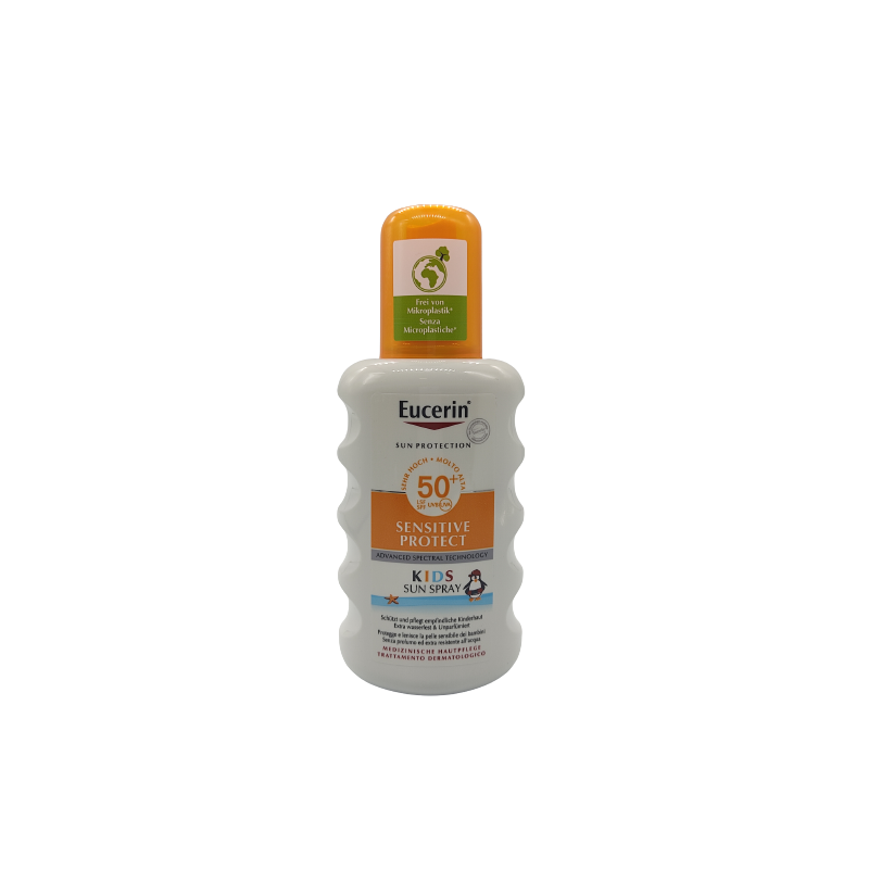 Eucerin Sun Sensitive Spray Solare Bambini SPF 50+ 200ml Eucerin Sun Sensitive Spray Solare Bambini SPF 50+ 200ml