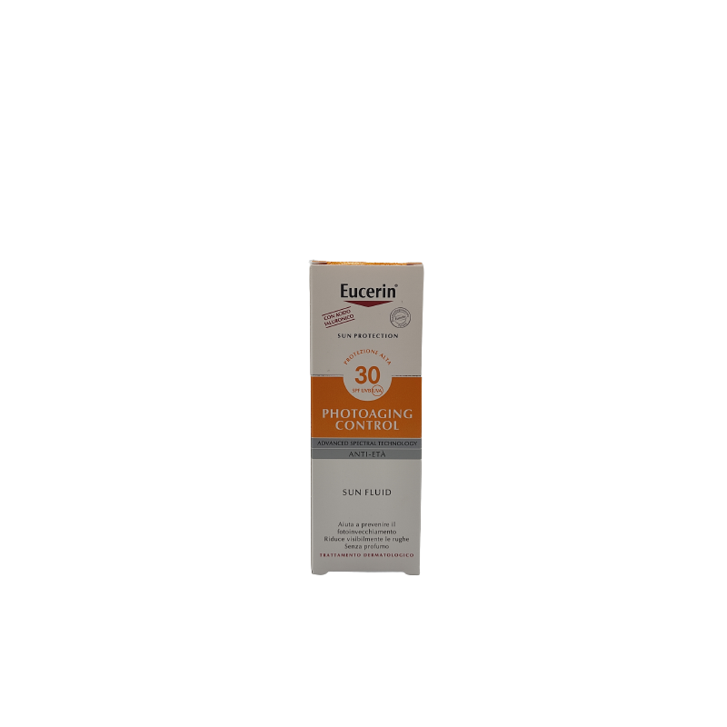 Eucerin Sun Fluid Anti-Age SPF30 Crema Solare 50ml Eucerin Sun Fluid Anti-Age SPF30 Crema Solare 50ml