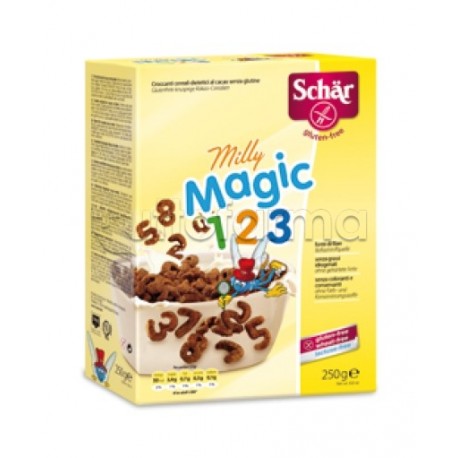 Schar Milly Magic 123 Croccanti Cereali Al Cacao Senza Glutine 250g