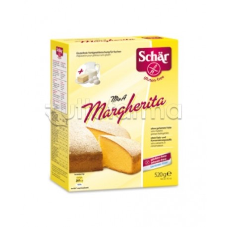 Schar Mix A Margherita Preparato Per Torta Margherita Senza Glutine 500+20g