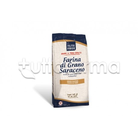 Nutrifree Farina di Grano Saraceno Senza Glutine per Celiaci 500g