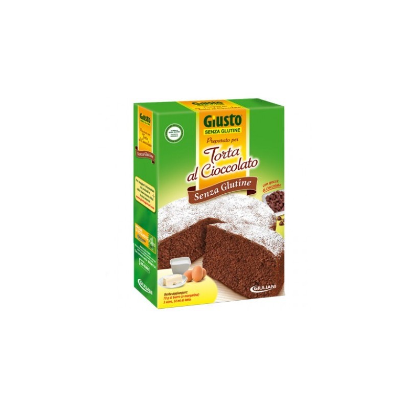 Giuliani Giusto Preparato Torta Cioccolato Senza Glutine Per Celiaci 400g