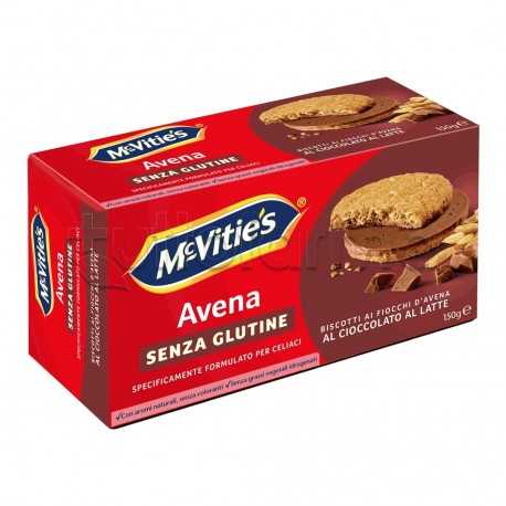 McVitie’s Avena e Cioccolato Senza Glutine 150g
