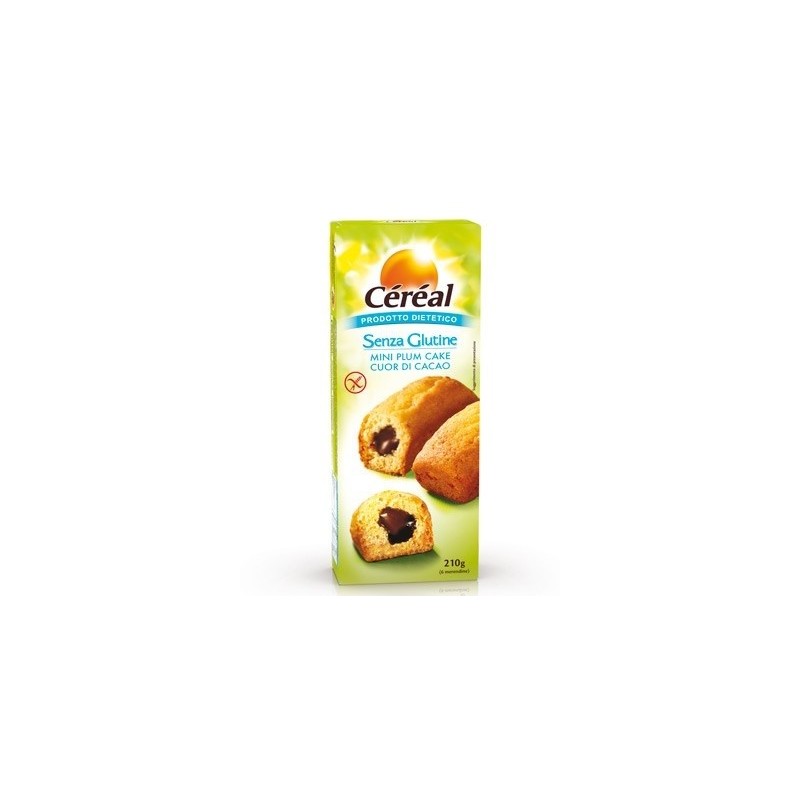 Cereal MiniPlum Cacao Tortine Senza Glutine 210 Gr