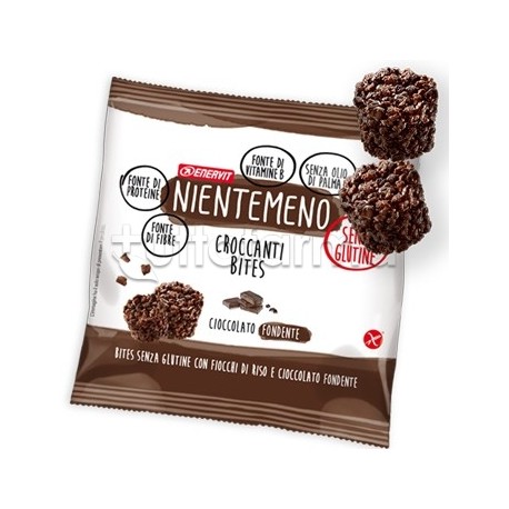 Enervit Niente Meno Cioccolato Fondente Bites 5 Minipack da 23g