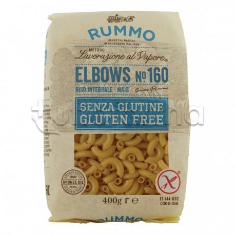 Rummo Elbows N.160 Pasta Senza Glutine 400g