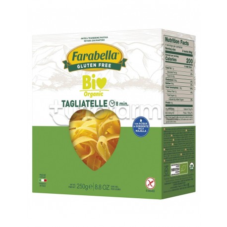 Farabella Bio Pasta Tagliatelle Mais e Riso Senza Glutine 250g