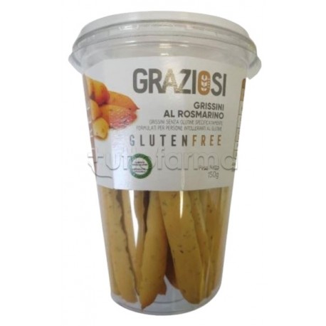 Laboratorio Graziosi Grissini al Rosmarino Senza Glutine 150g