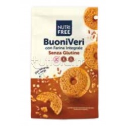 Nutrifree BuoniVeri Biscotti con Farina Integrale Senza Glutine 250g