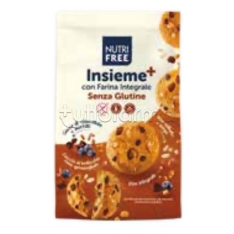 Nutrifree Insieme+ Biscotti con Farina Integrale Senza Glutine 250g