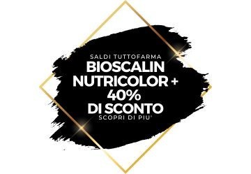 Bioscalin Nutricolor + Sconto 40% Black Friday Bioscalin Nutricolor + Sconto 40% Black Friday