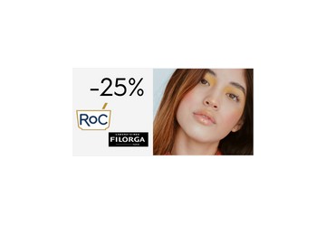 Promozione -25% RoC e Filorga Cosmetici